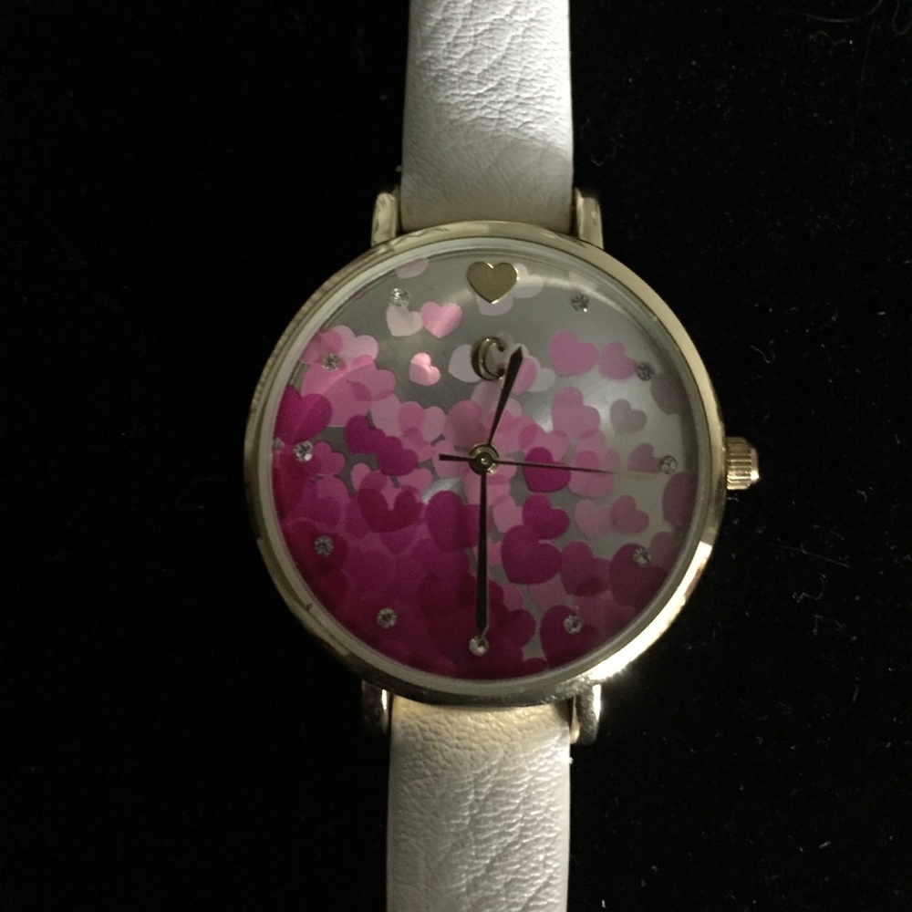 New Watch with Hearts on Face!